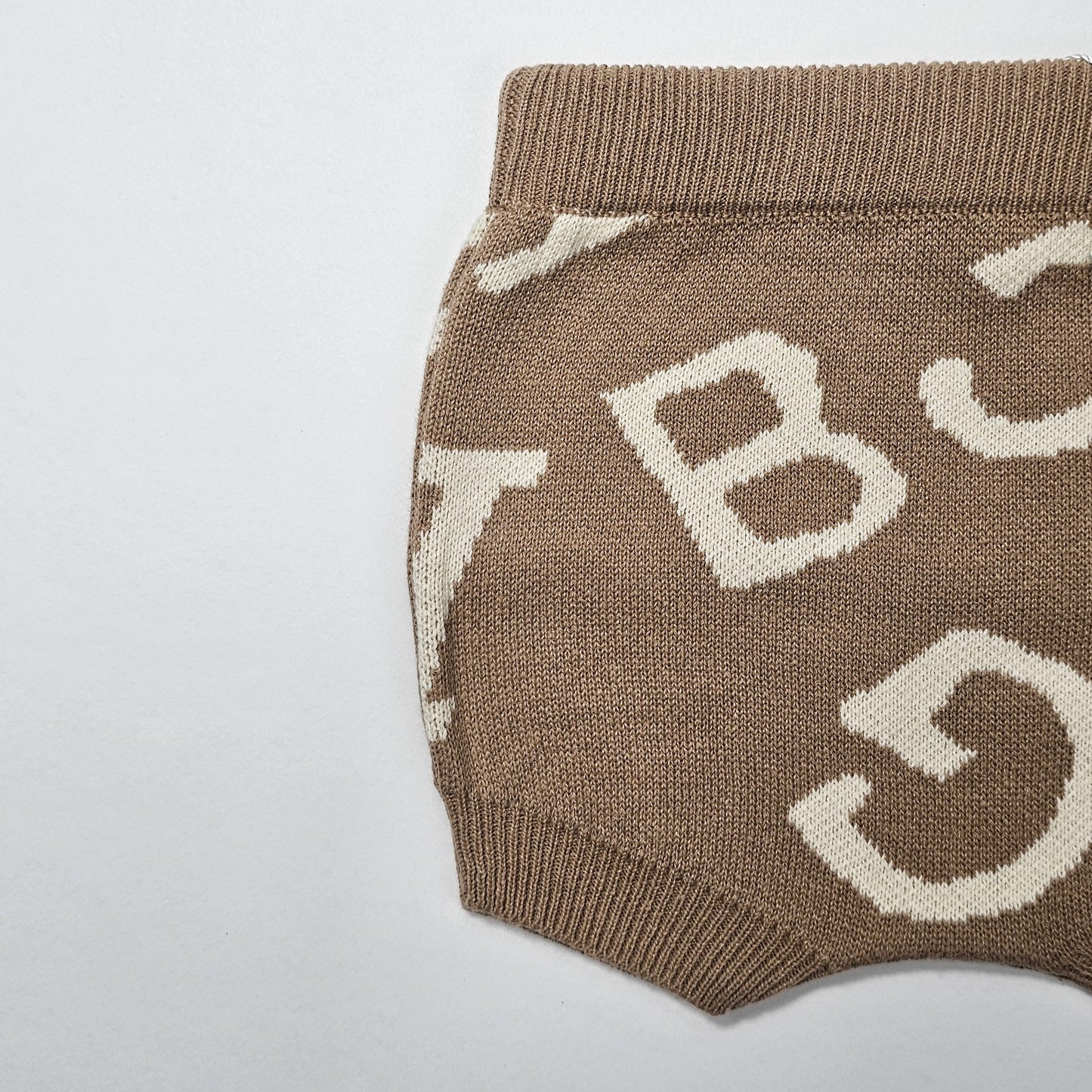 Alphabet Knit Bloomers